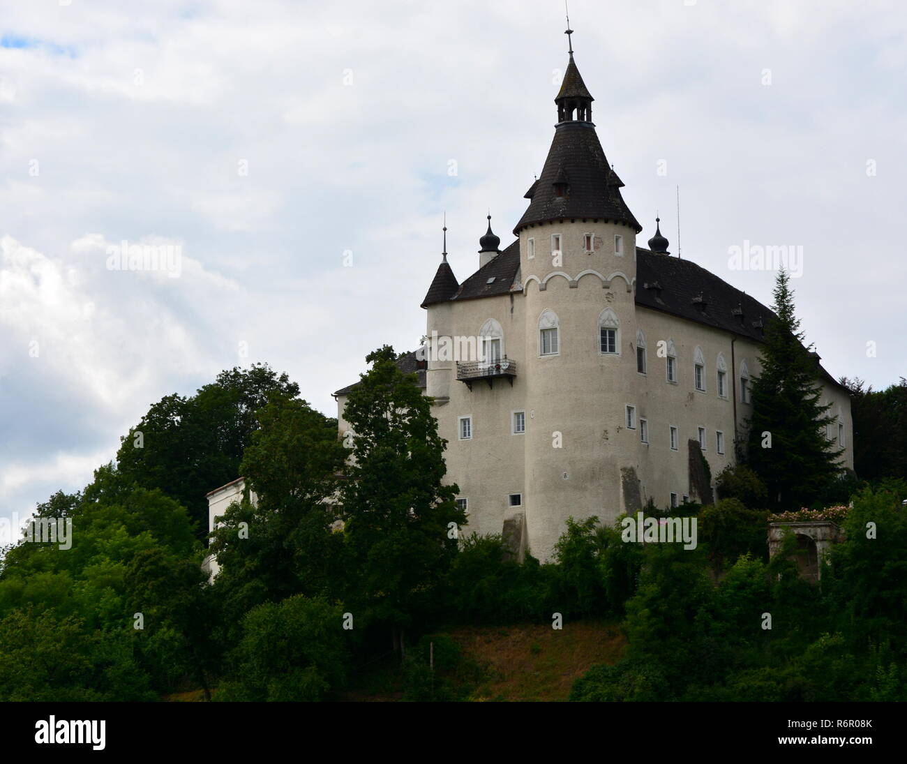 ottensheim castle Stock Photo