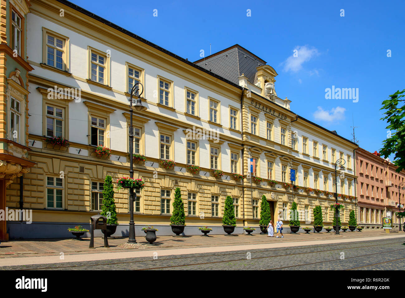 Gerichtsgebäude, Altstadt, Kosice, früher Kaschau, Slowakei Stock Photo