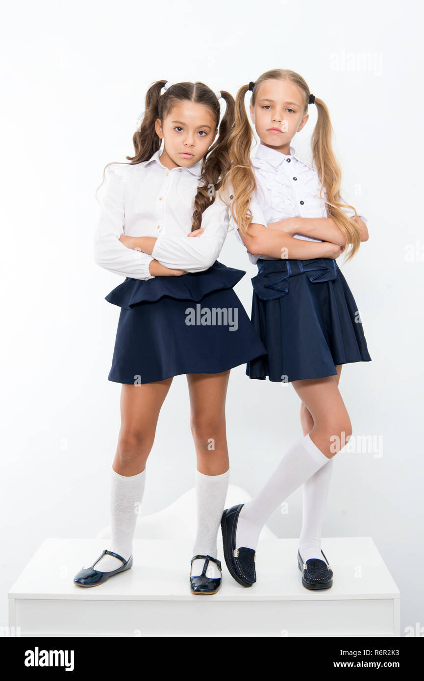Schoolgirls Haughty Arrogant With Ponytails Hairstyle Best