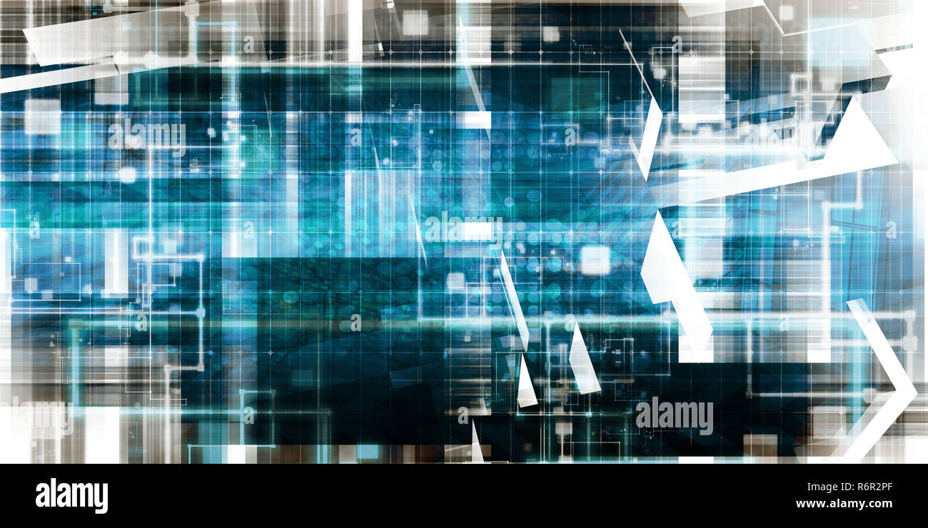 Futuristic Technology Stock Photo