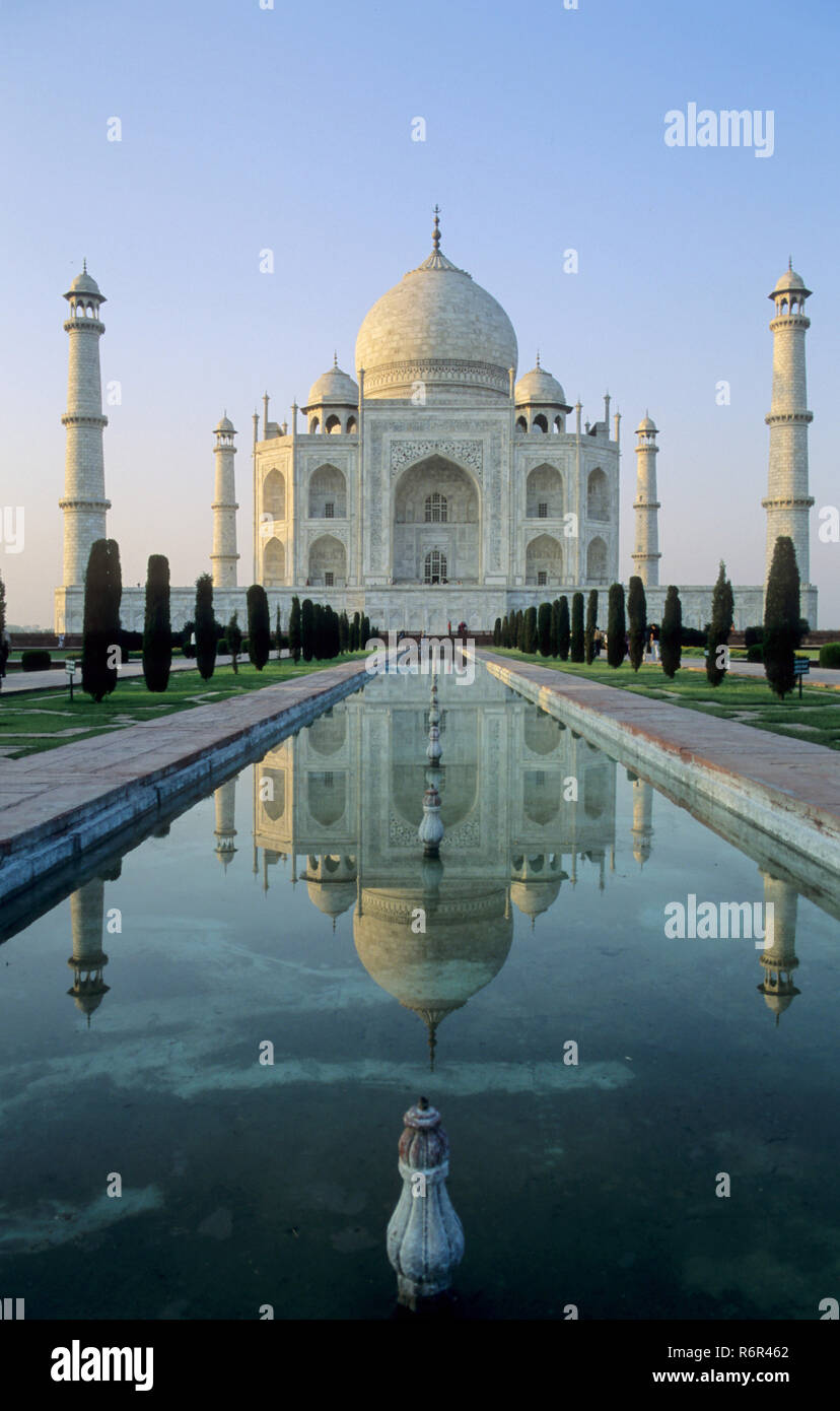 Taj Mahal, Agra, Uttar Pradesh, India Stock Photo