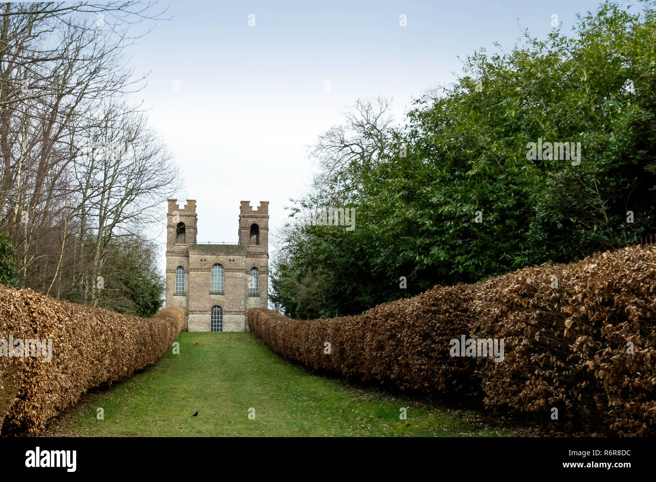 The Belvedere Tower, Claremont Landscape Garden, Esher, United Kingdom