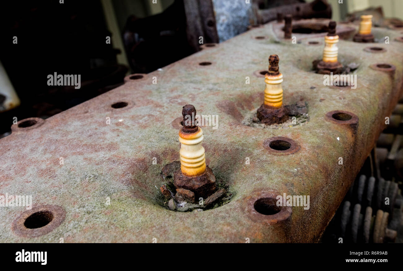 Vintage antique automotive Stock Photo - Alamy