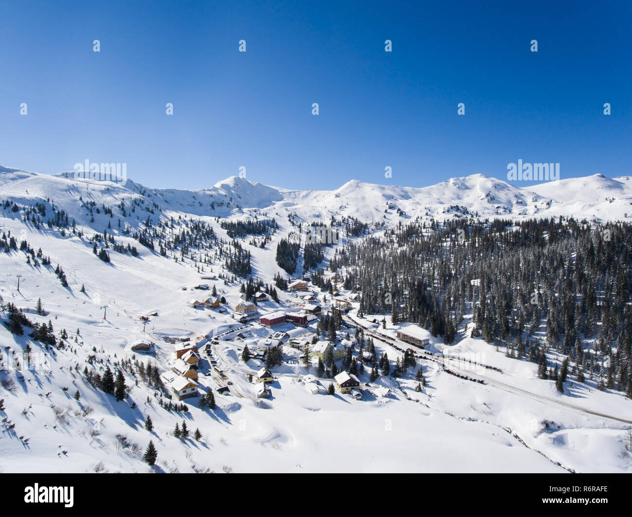 Planneralm in the Austrian Tauern region Stock Photo