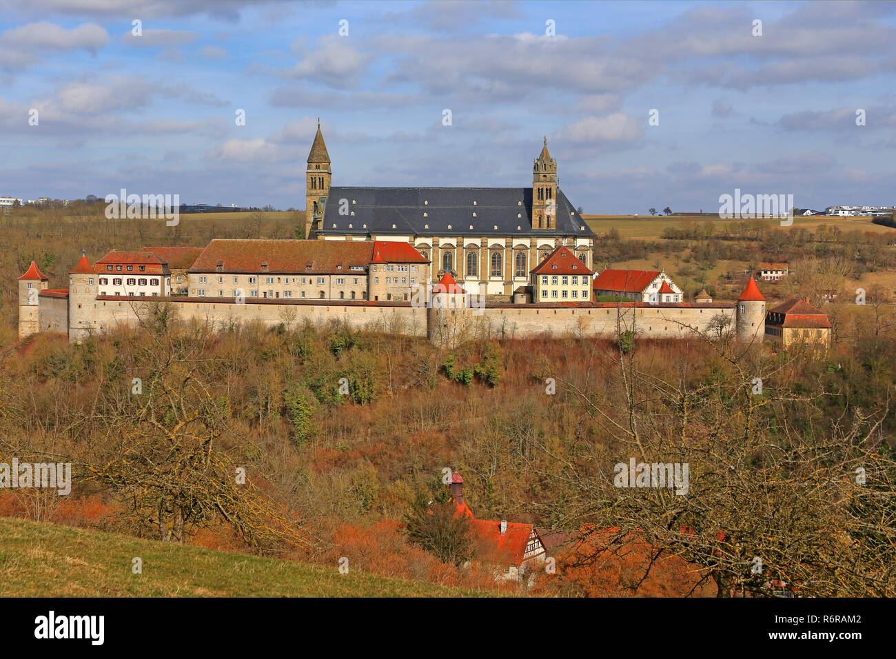 The Comburg At Schw bisch Hall 2018 Stock Photo Alamy