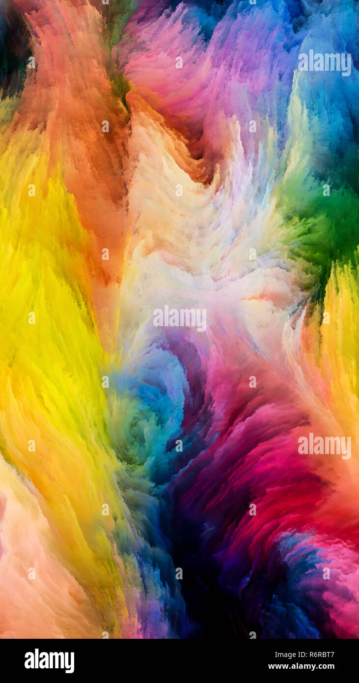 Dreaming of Colorful Paint Stock Photo Alamy