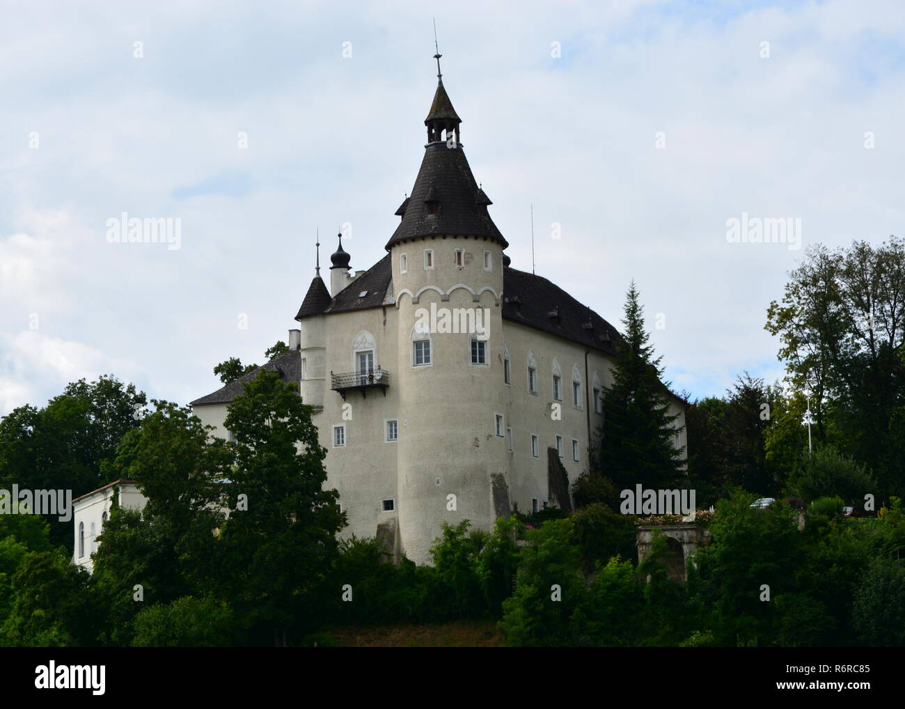 ottensheim castle Stock Photo