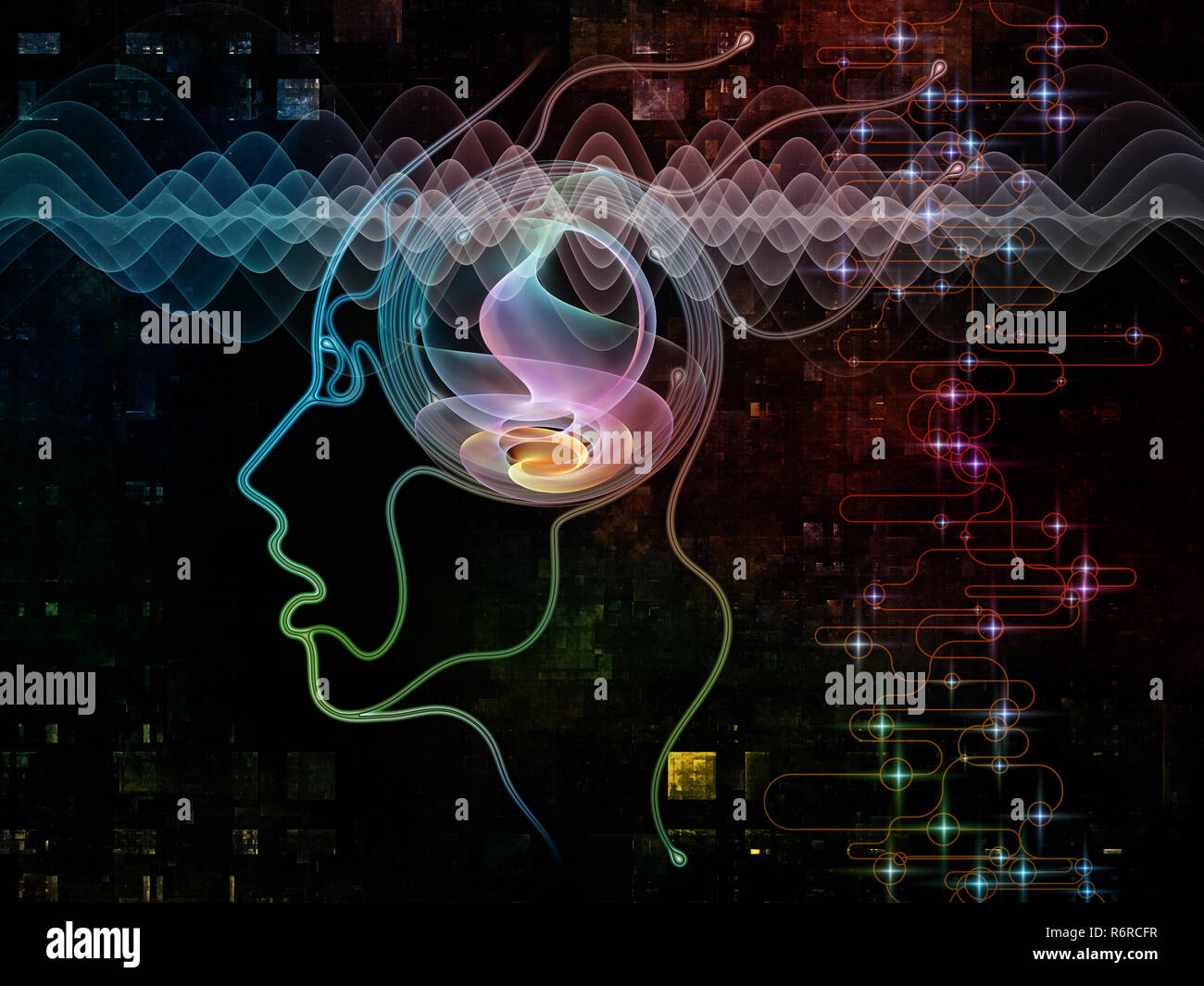 Illusion of Machine Consciousness Stock Photo - Alamy