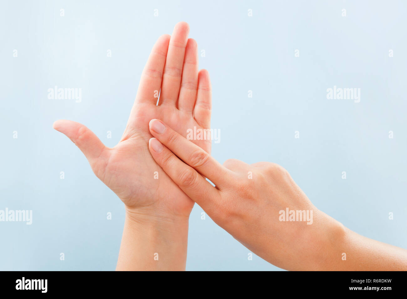 BSL Fingerspelling alphabet Stock Photo Alamy