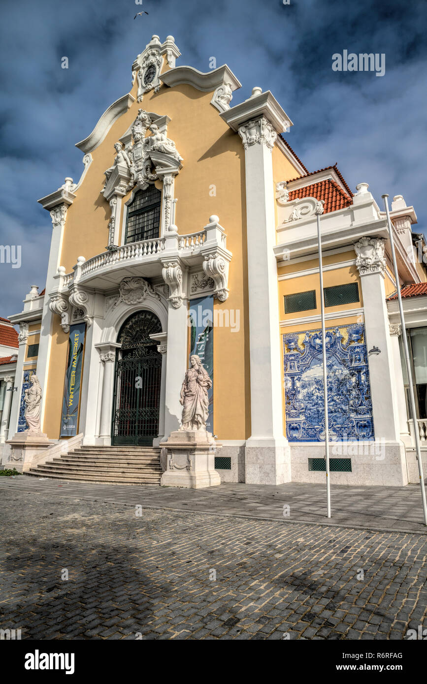 The Pavilion Carlos Lopes was the Pavilion of Portuguese Industries in  Brazil, in 1922 now is in Lisbon, Portugal Stock Photo - Alamy