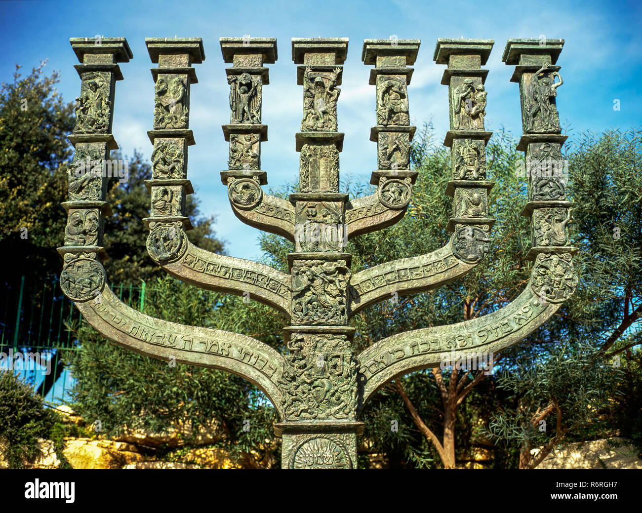 Knesset menorah hires stock photography and images Alamy
