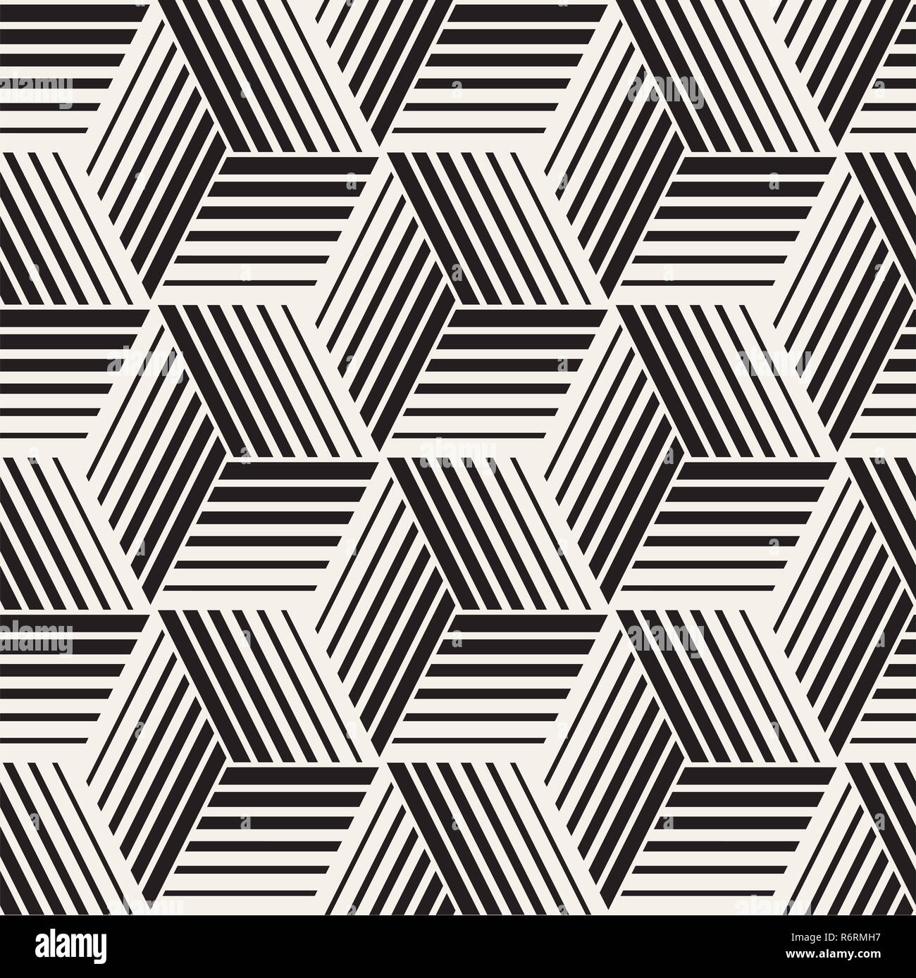 Seamless Pattern With Lines Lattice Vector Abstract Geometric Background Stylish Structure Stock Photo Alamy