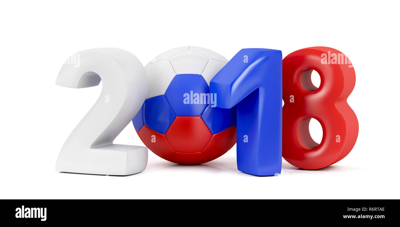 Russia 2018 football Stock Photo Alamy