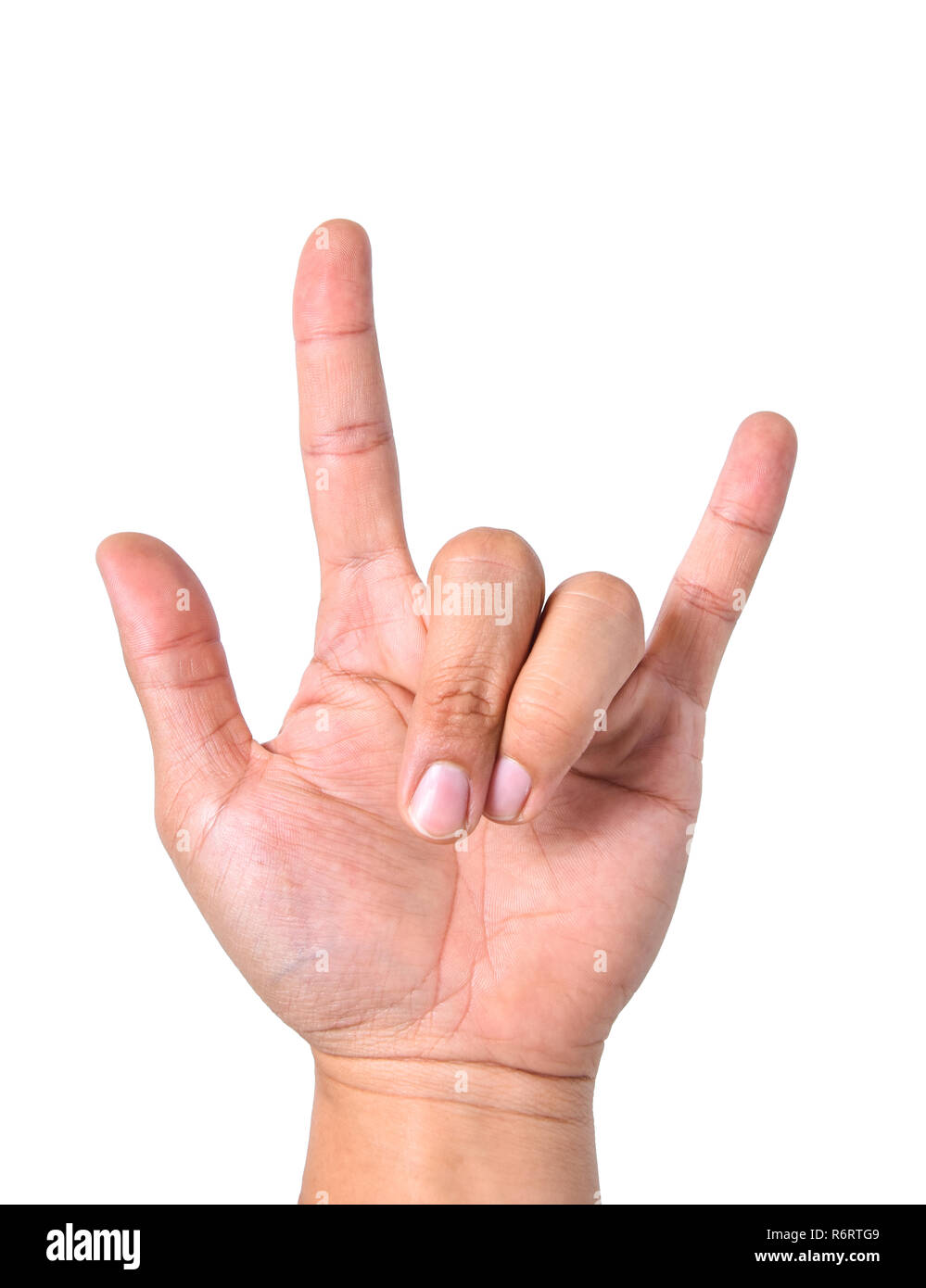 I Love You Finger Sign High Resolution Stock Photography And Images Alamy
