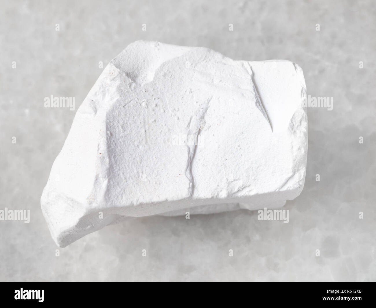 raw chalk stone on white Stock Photo - Alamy