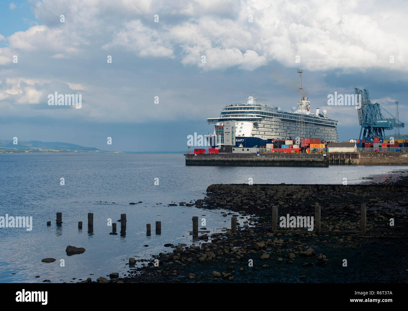 Port Glasgow, Scotland Stock Photo