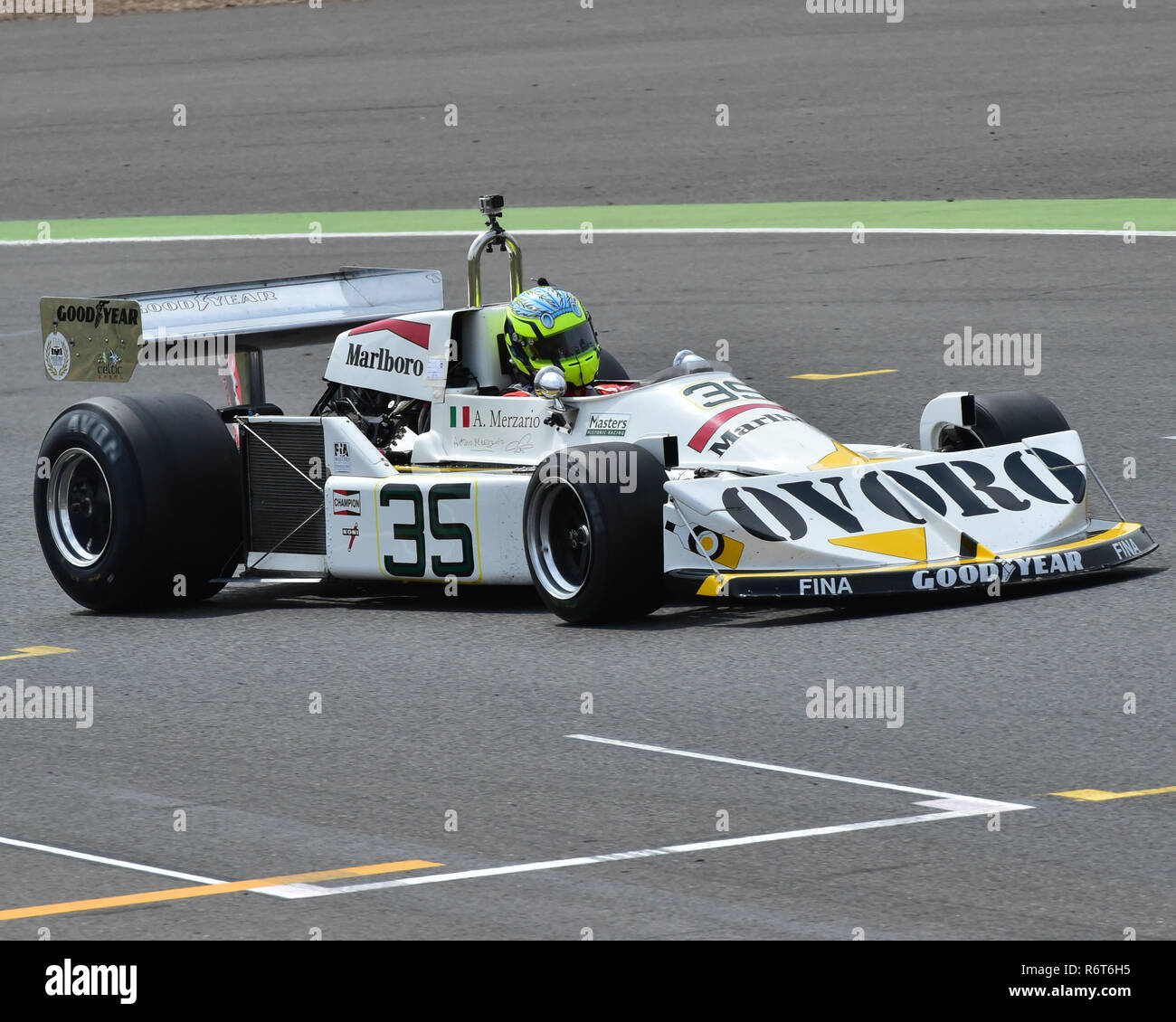 Aaron Scott March 761 Silverstone Classic 2014 2014 Classic