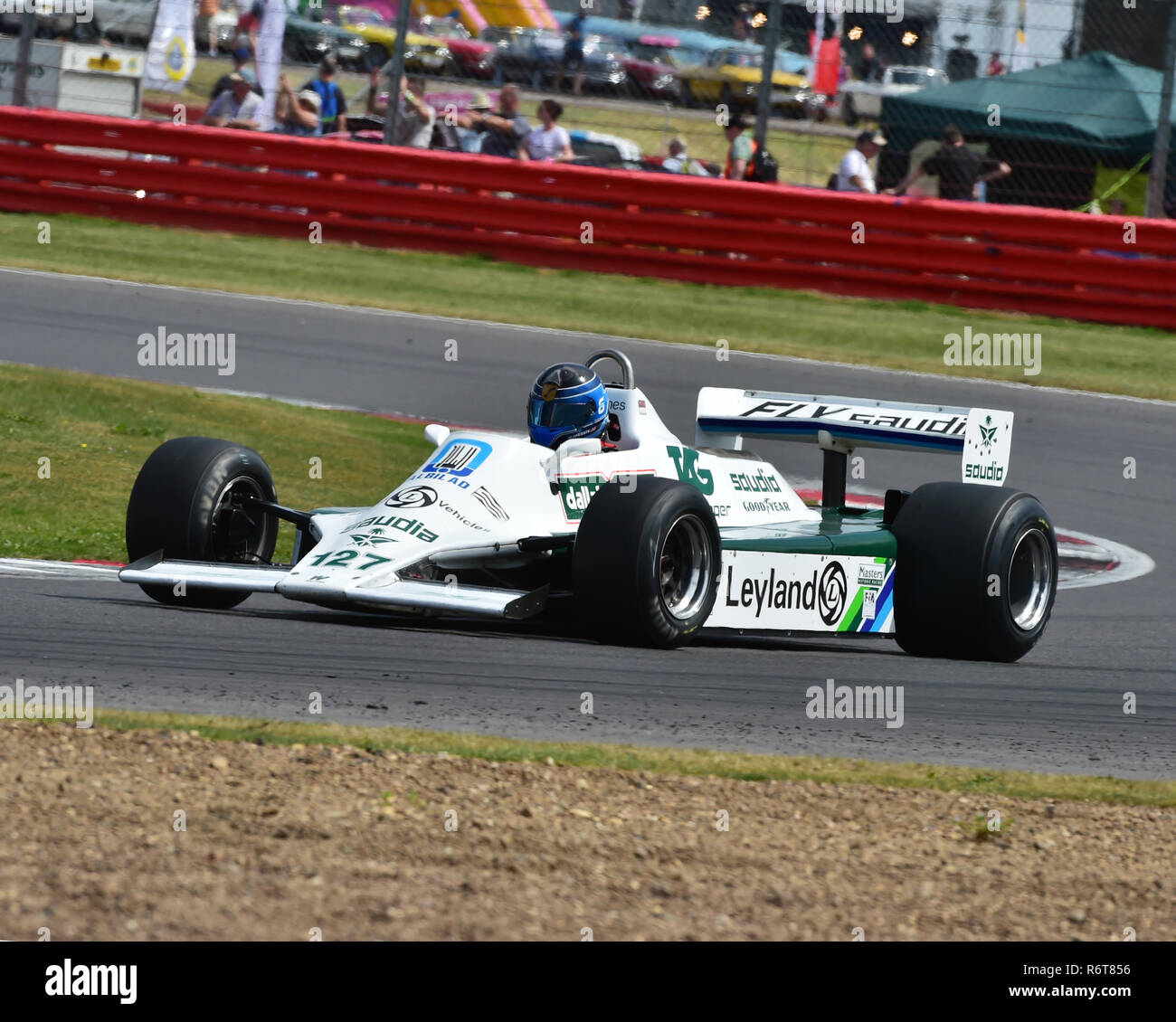 Andrew Haddon, Williams FW07B, FIA, Masters, Historic, Formula One ...
