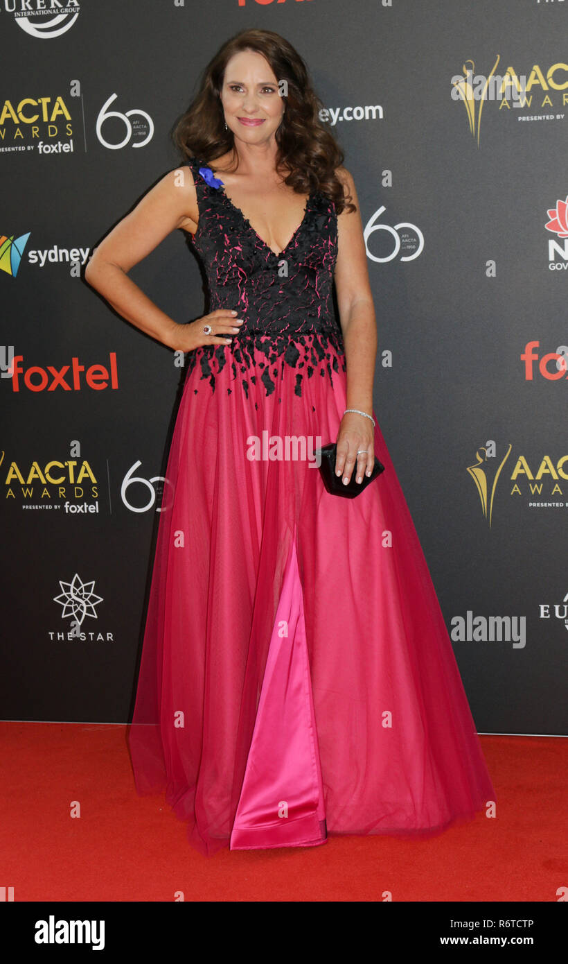 Sydney, NSW, Australia. 5th Dec, 2018. Tasma seen on the red carpet during the 60th AACTA Awards in Sydney. Credit: Belinda Vel/SOPA Images/ZUMA Wire/Alamy Live News Stock Photo