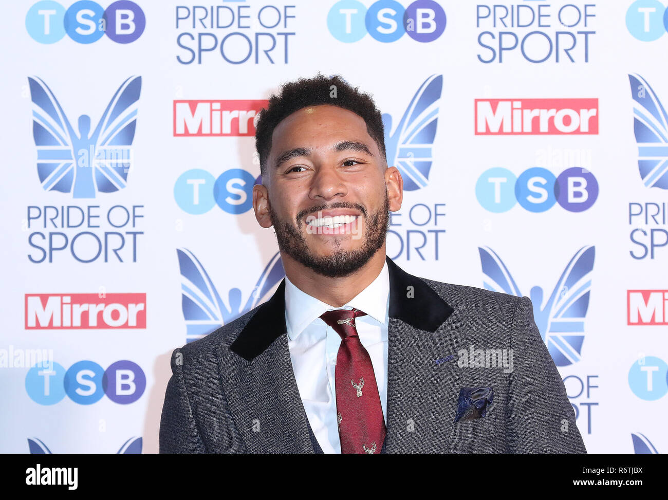 London, UK. 6th Dec 2018. The Mirror Pride of Sport Awards in partnership with TSB, The Grosvenor House Hotel, London, UK, 06 December 2018, Photo by Richard Goldschmidt Credit: Rich Gold/Alamy Live News Stock Photo