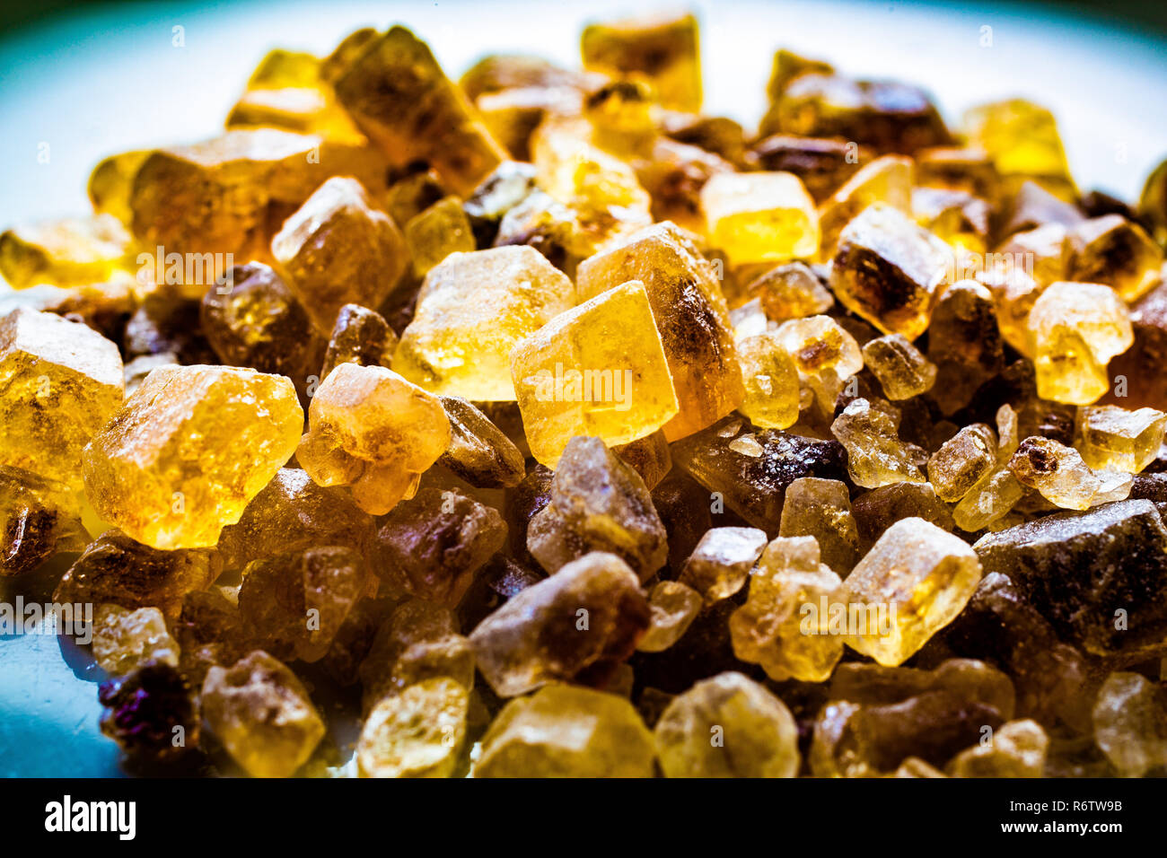 Amber Sugar Crystals High Resolution Stock Photography and Images Alamy