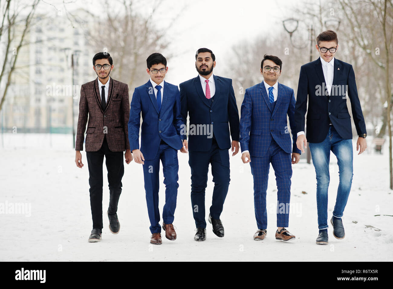 Posed Group People Suits High Resolution Stock Photography and Images ...