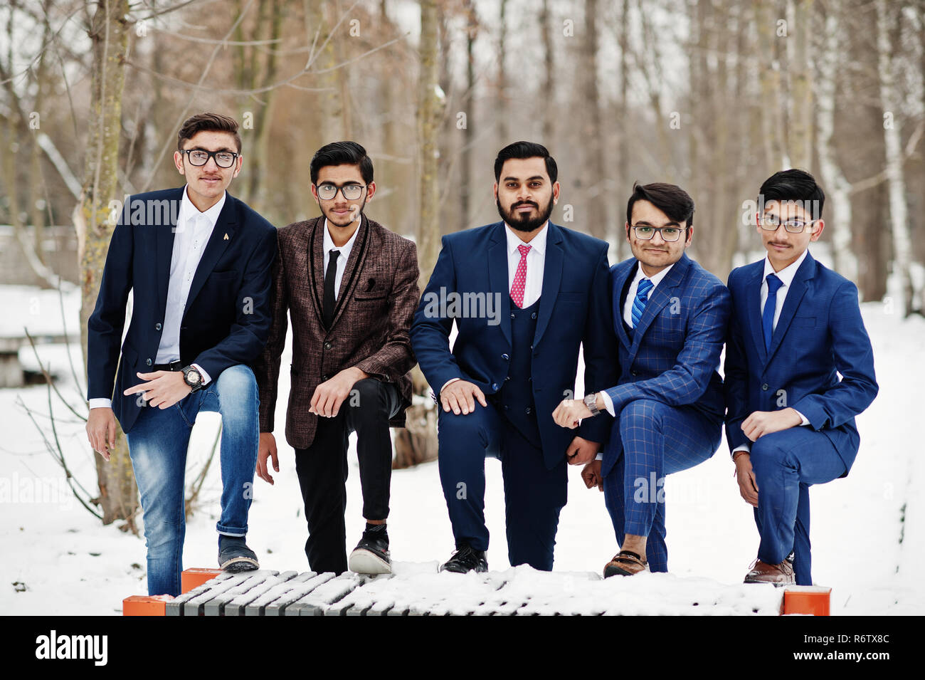 Posed Group People Suits High Resolution Stock Photography and Images ...