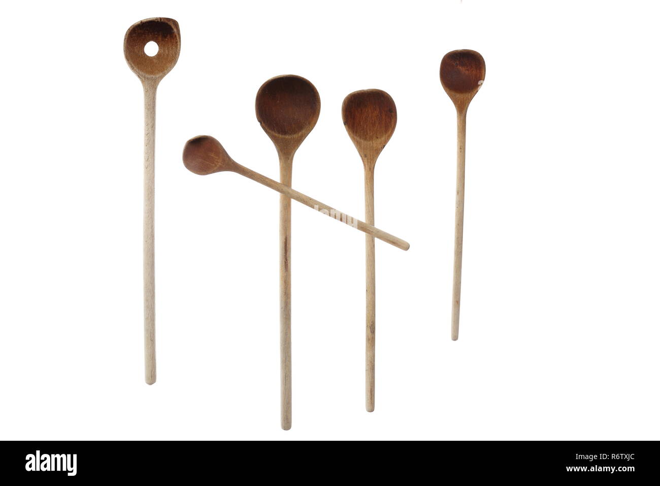 wooden cooking utensils Stock Photo Alamy