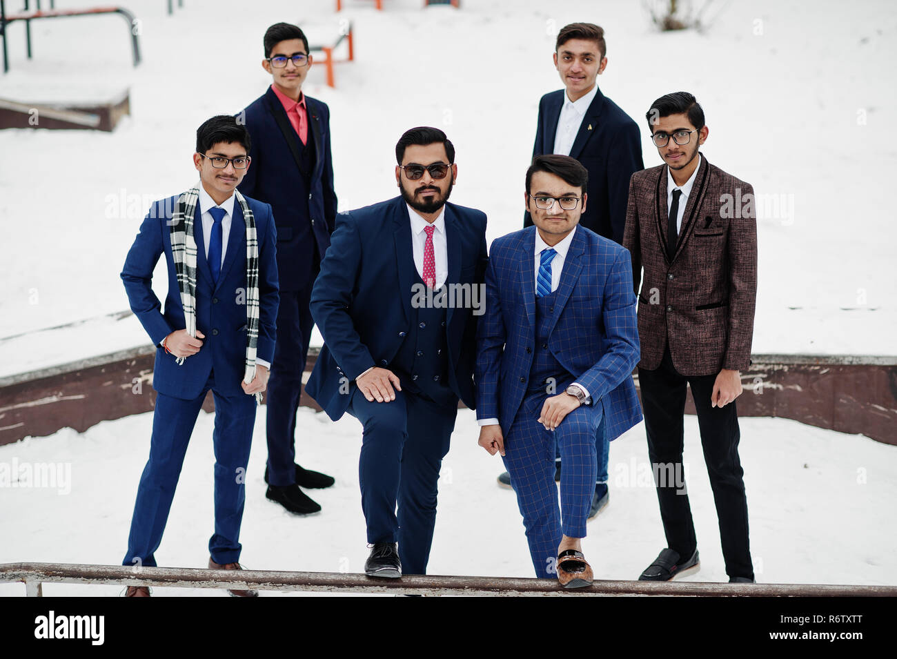 Posed Group People Suits High Resolution Stock Photography and Images ...