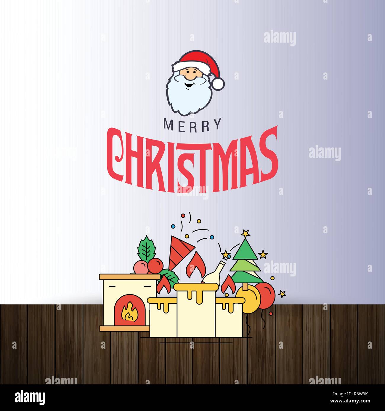 Christmas background illustration Stock Vector Image & Art - Alamy
