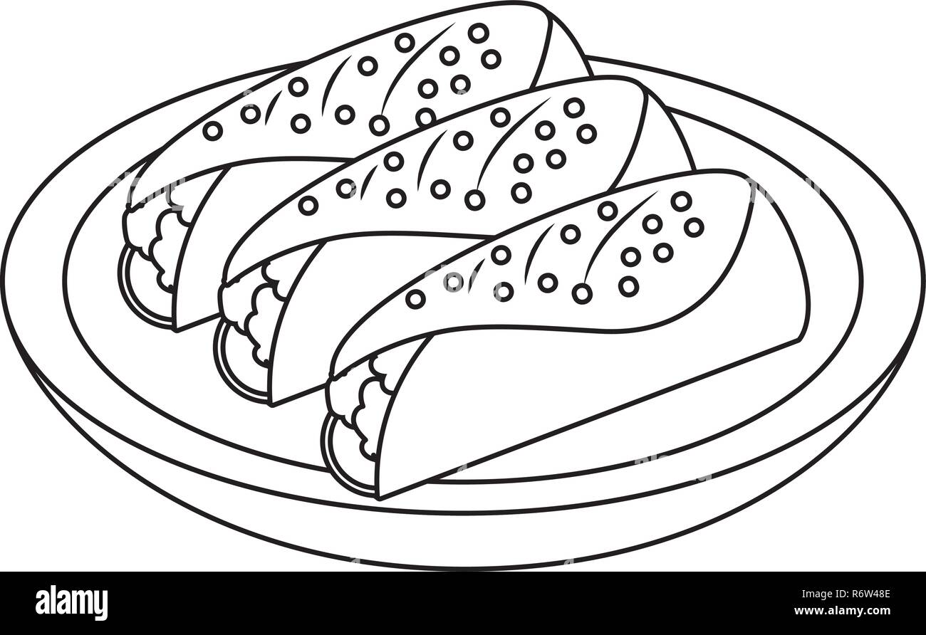 delicious mexican food cartoon Stock Vector Image & Art Alamy