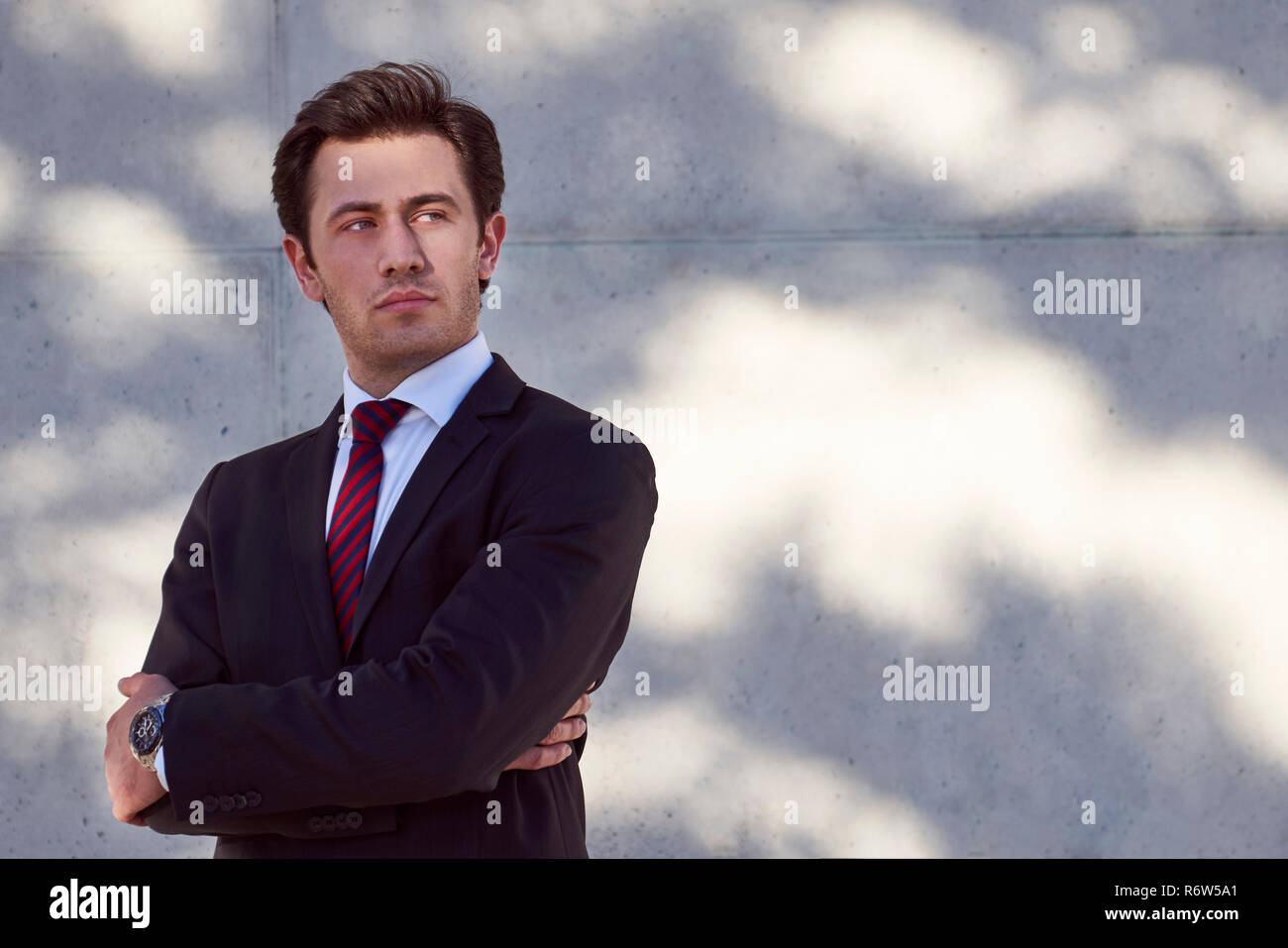 Portraits from a business man Stock Photo