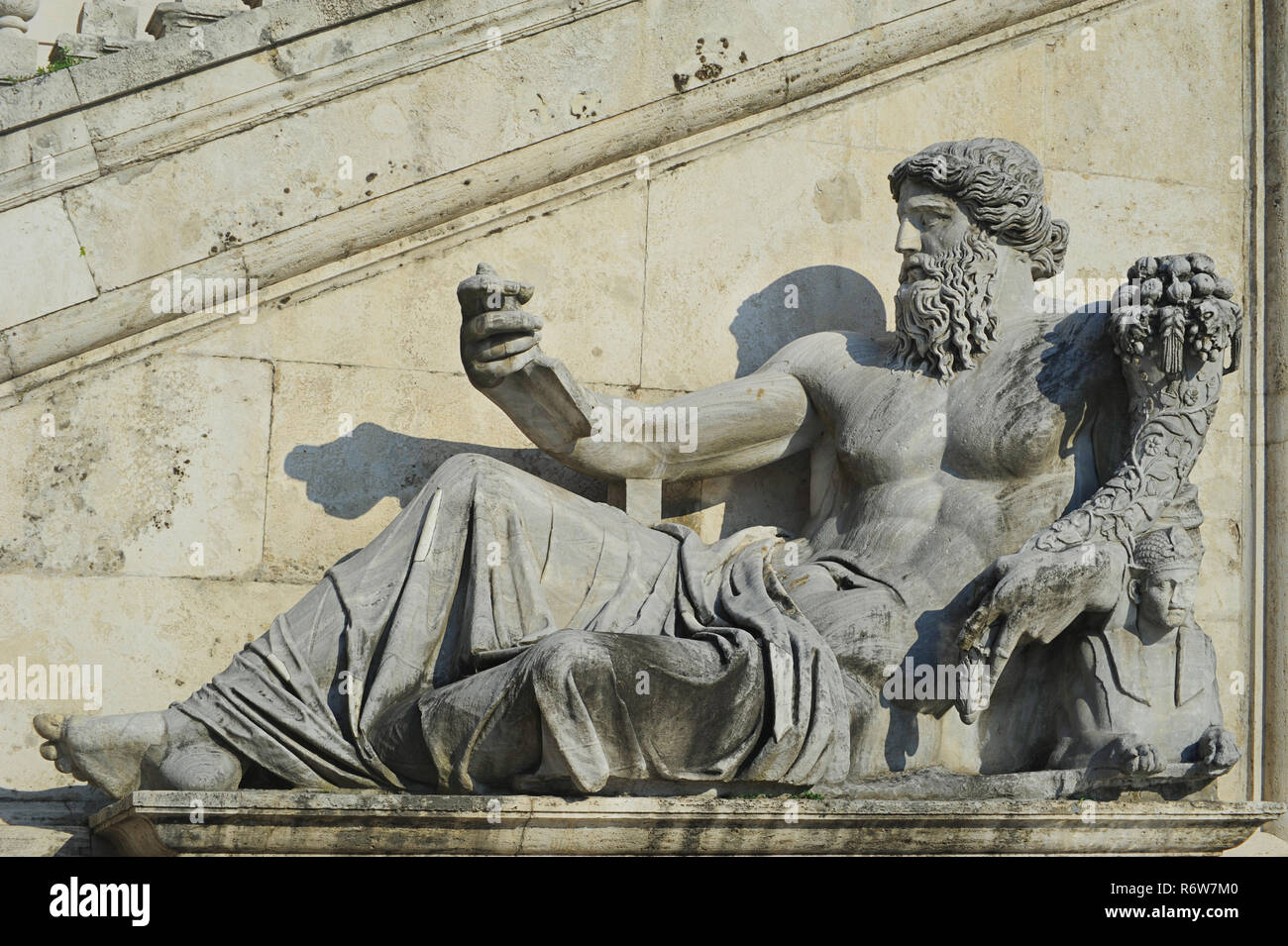 Palazzo Senatorio, in Piazza del Campidoglio de Roma or Capitoline ...