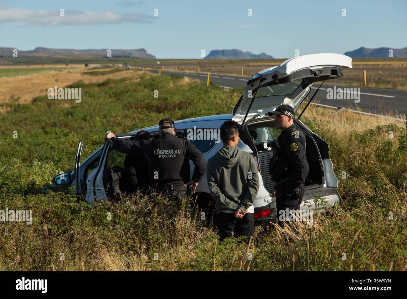 Car Crash Iceland High Resolution Stock Photography and Images Alamy