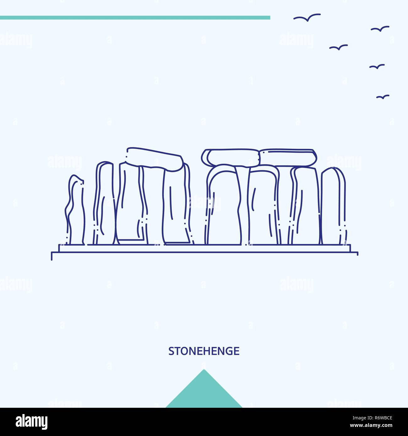 Stonehenge new grass Stock Vector Images - Alamy