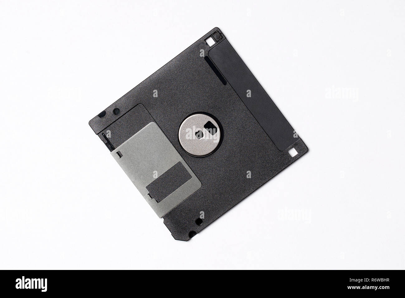 Black floppy disk Stock Photo Alamy