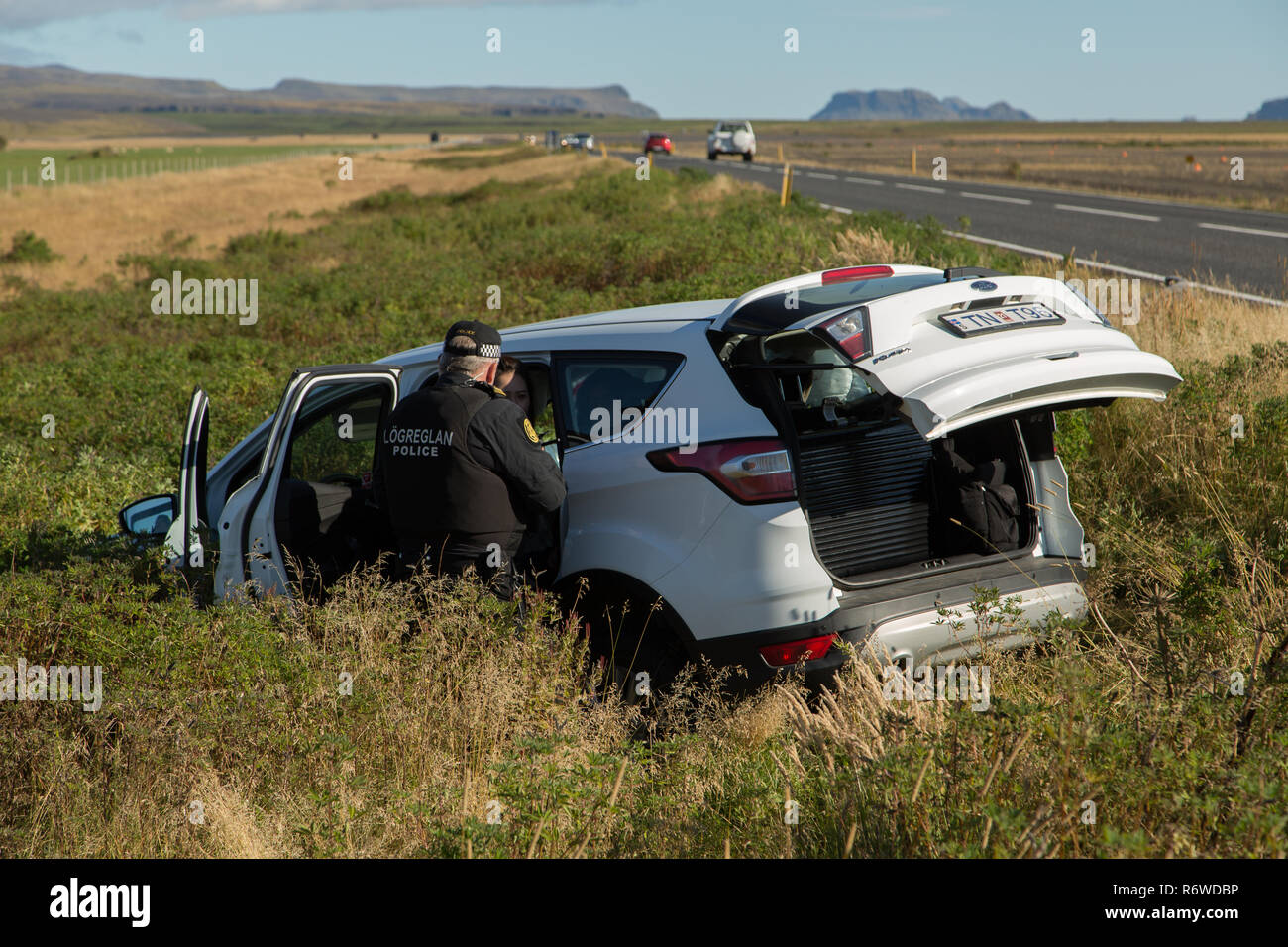 Iceland car accident hires stock photography and images Alamy