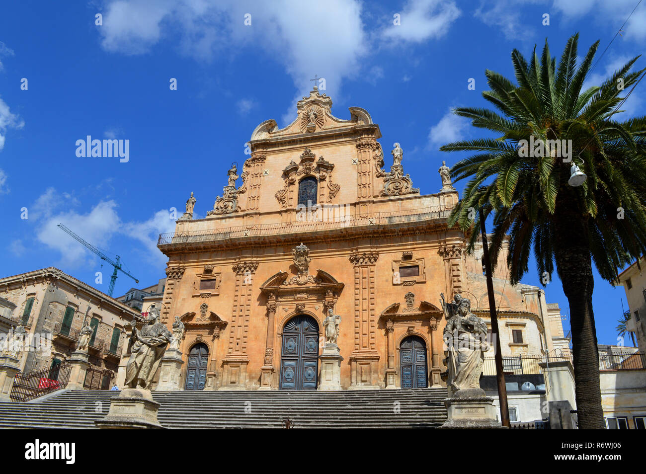 Duomo di San Pietro, Modica, Ragusa, Sicily, Italy, Europe Stock Photo