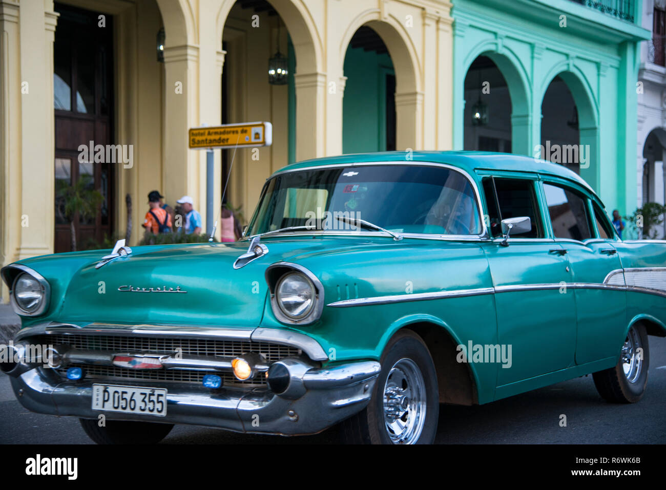 1957 Chevy Bel Air in Havana, Cuba Stock Photo: 227986595 - Alamy