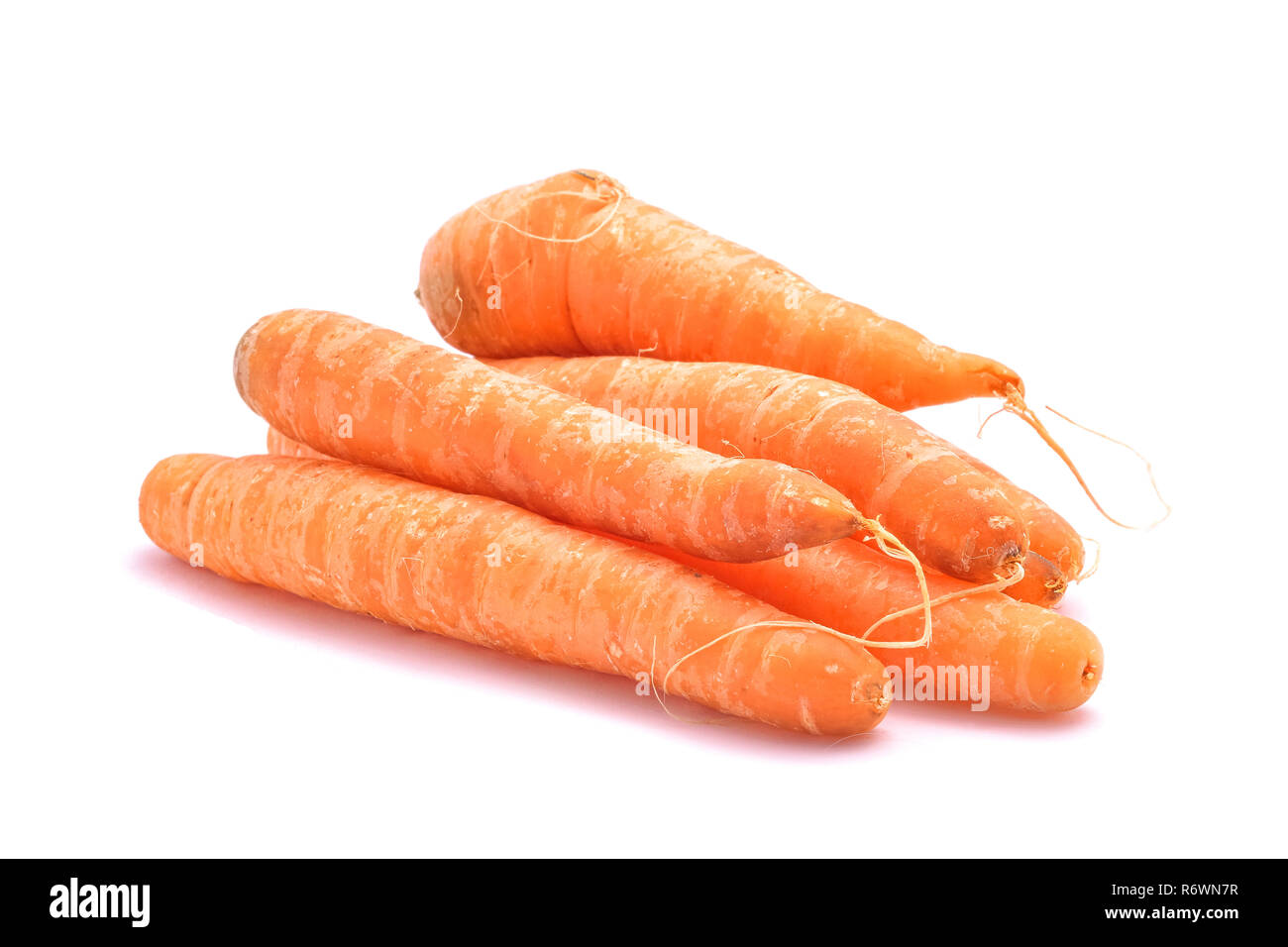 bio organic carrots studio isolated Stock Photo