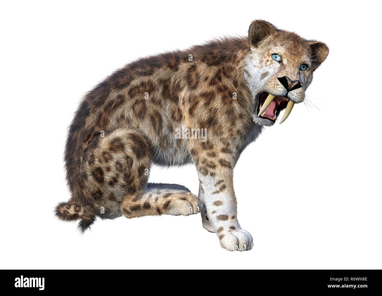 Sabertoothed Tiger High Resolution Stock Photography and Images - Alamy