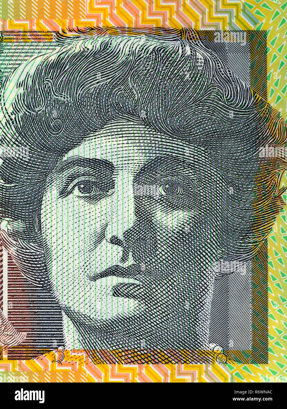 Nellie Melba portrait Stock Photo Alamy