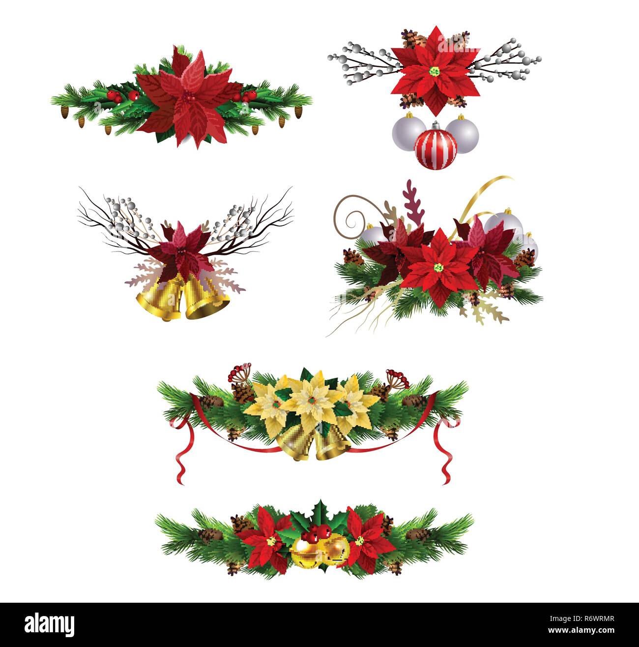 Christmas elements for your designs Stock Vector Image & Art - Alamy