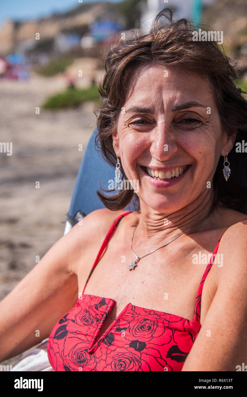 bathing suit for elderly woman
