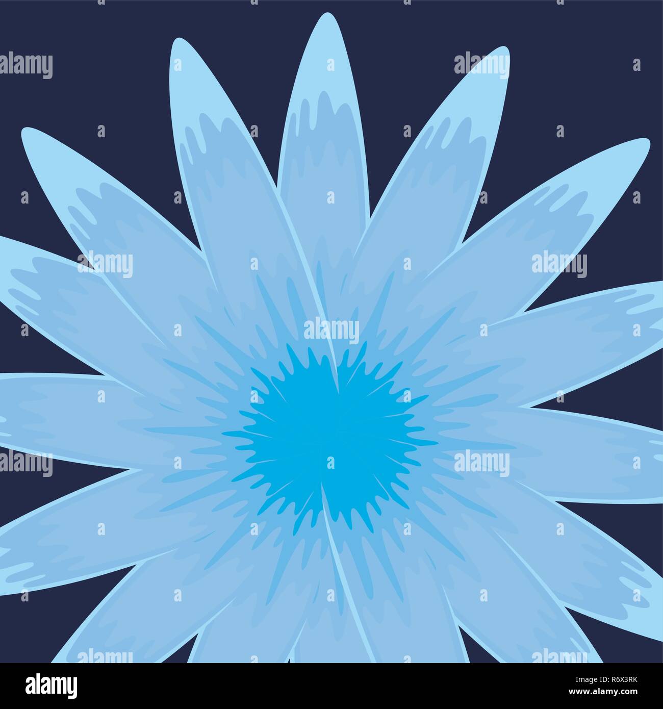 tropical flower icon over blue background vector illustration Stock ...