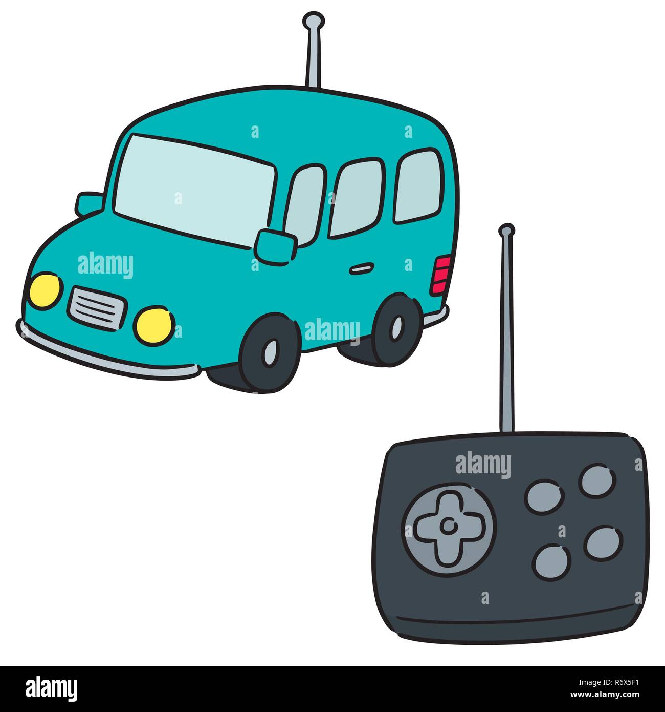 cartoon remote control car