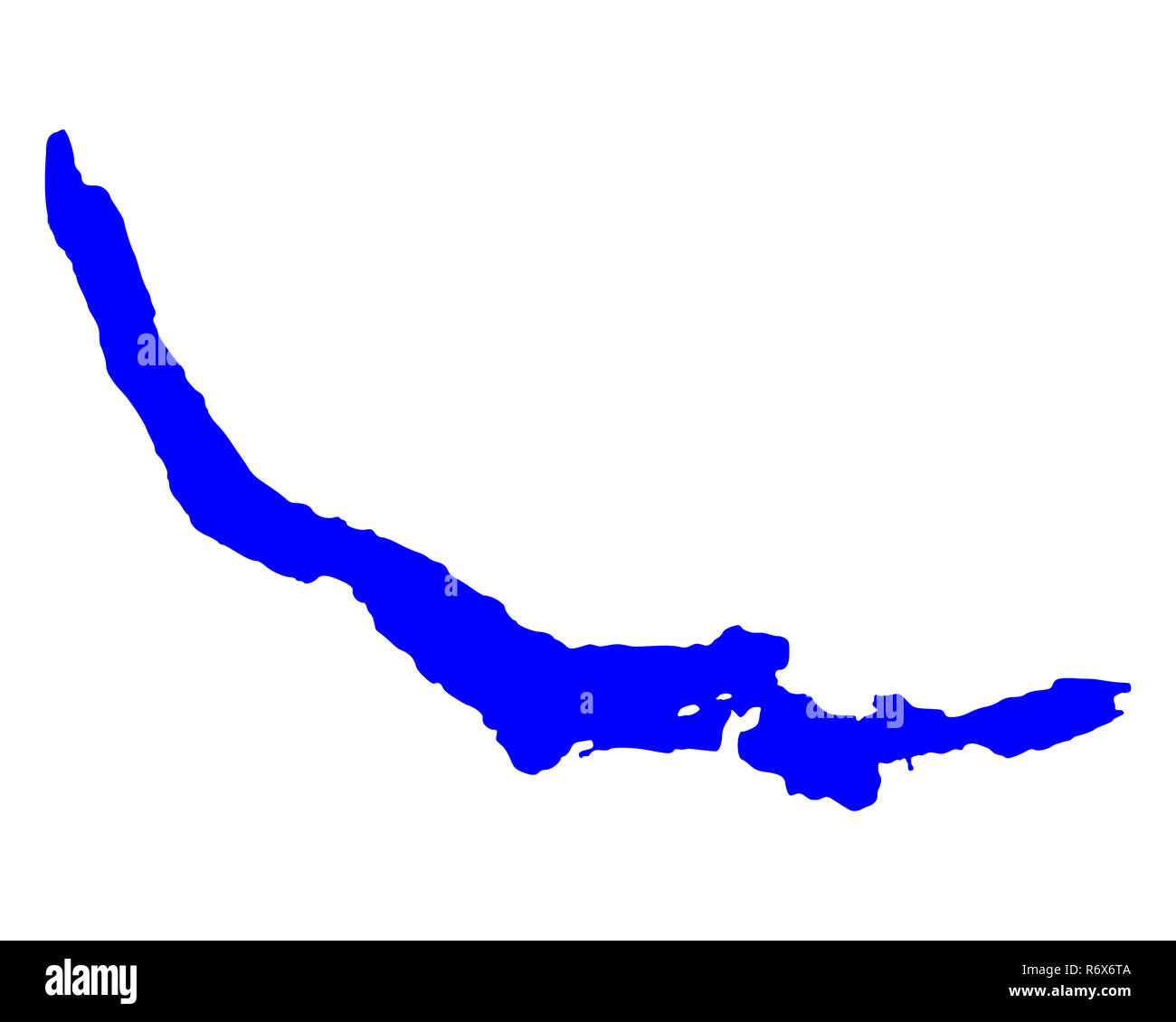 map of lake zurich Stock Photo Alamy