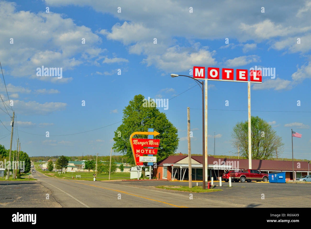 Munger Moss Motel, Lebanon, Missouri, USA Stock Photo Alamy
