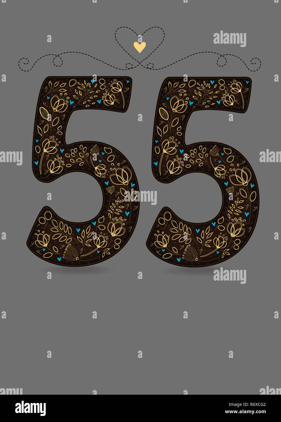 Print number 55 hi-res stock photography and images - Alamy