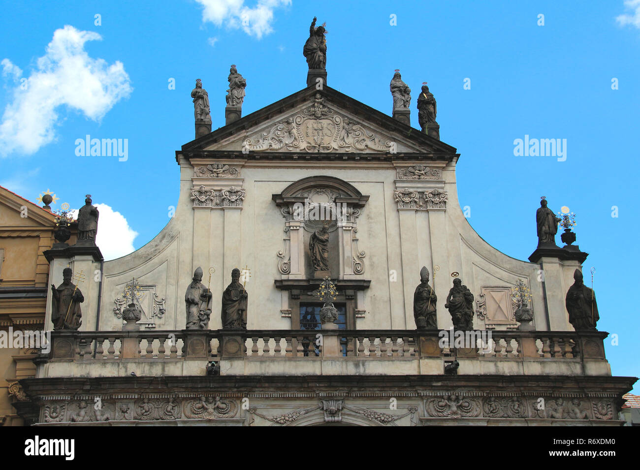 salvator church in prague Stock Photo Alamy
